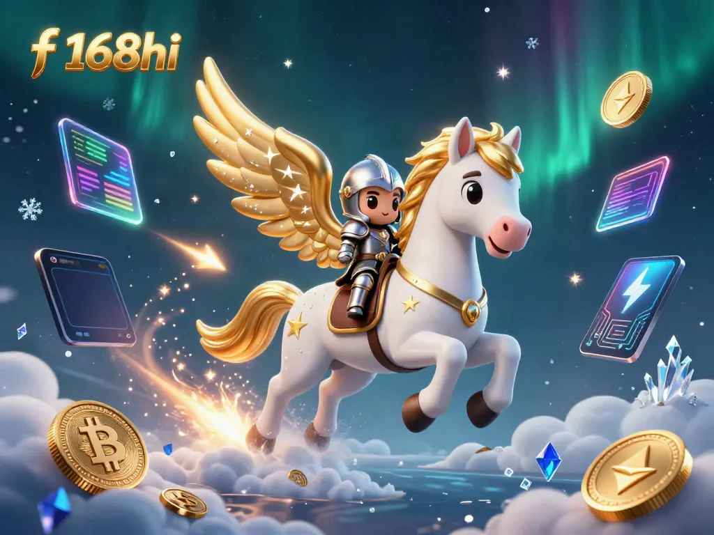 Experience thrilling gaming at f168hi with majestic characters and crypto elements in a dynamic casino scene.