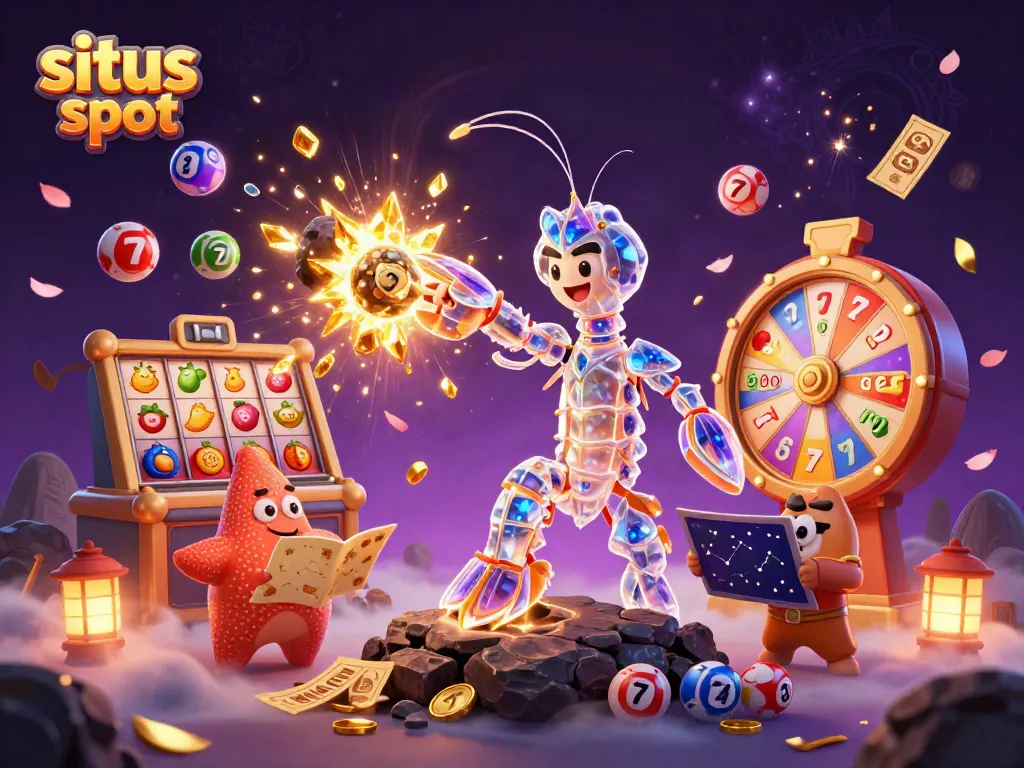 Experience the thrills of situs slot with exciting gameplay and vibrant illustrations.