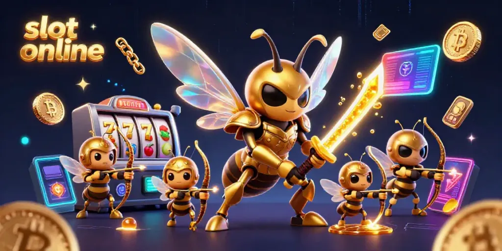 Play slot online with captivating 3D characters and vibrant game elements.
