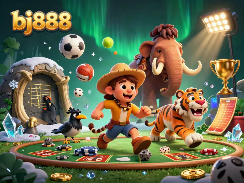 Win big at the prehistoric casino with bj888's thrilling games and offers!